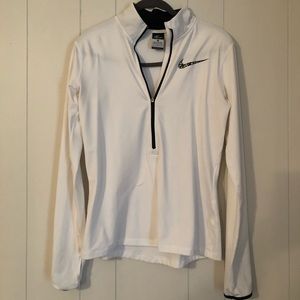 Nike athletic half zip drifit